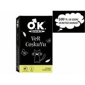 Okey Ver Coşkuyu 10'lu Prezervatif