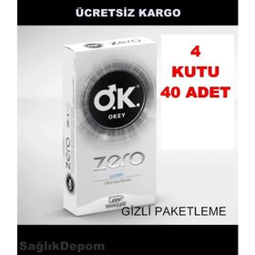 Okey Zero 40'lı Prezervatif