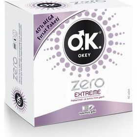 Okey Zero 40'lı Prezervatif