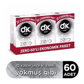 Okey Zero 60'lı Prezervatif