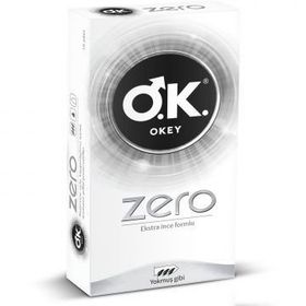 Okey Zero Extra İnce Formlu 10 Adet Prezervatif