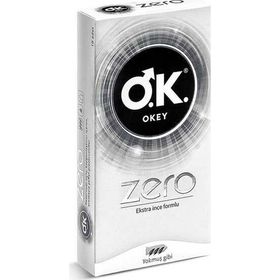 Okey Zero Extra İnce Formlu 10 Adet Prezervatif