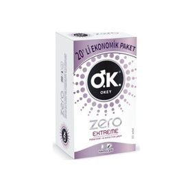 Okey Zero Extreme 20 Adet Prezervatif
