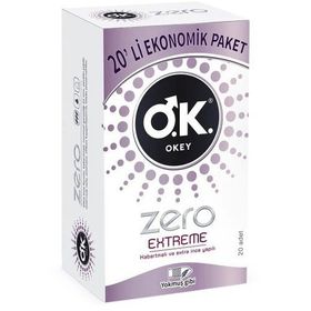 Okey Zero Extreme 20 Adet Prezervatif