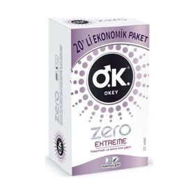 Okey Zero Extreme 20 Adet Prezervatif