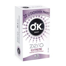 Okey Zero Extreme 20 Adet Prezervatif