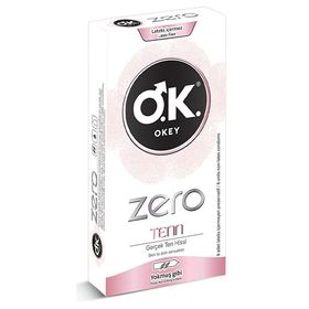 Okey Zero Tenn 8 Adet Prezervatif