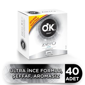 Okey Zero Ultra 40'lı Prezervatif