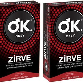 Okey Zirve 2 Adet 10'lu Prezervatif