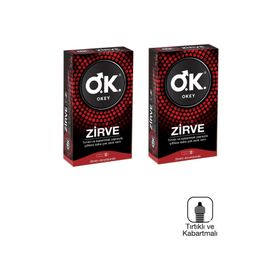 Okey Zirve 2 Adet 10'lu Prezervatif