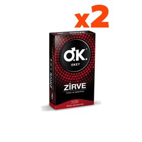 Okey Zirve 2 Adet 10'lu Prezervatif