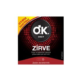 Okey Zirve 45'li Lateks Prezervatif