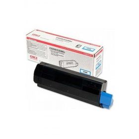 Oki 42804539 C3200 Yüksek Kapasite Mavi Orjinal Toner