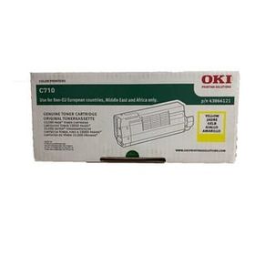 Oki 43866121 Sarı Orijinal Toner