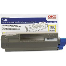 Oki 44315301 C610 Sarı Orjinal Toner