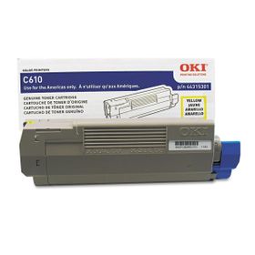 Oki 44315301 C610 Sarı Orjinal Toner