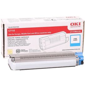 Oki 44318607 C710 C711 11.500 Sayfa Mavi Toner
