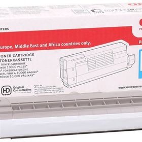Oki 44318607 Cyan Lazer Toner