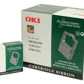 Oki 5520 01277801 Siyah 16'lı Şerit