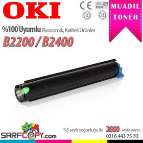 Oki B2200-43640307 Muadil Toner