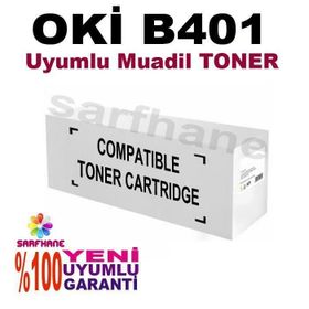 Oki B401, Mb441, Mb451 Muadil Toner