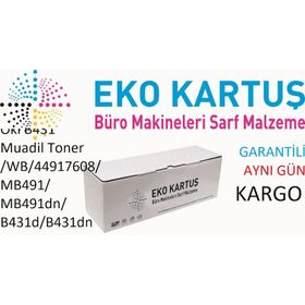 Oki B431-44917608 Muadil Toner