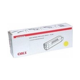 Oki C-5100-5200-5300-5400 42127488 Orjinal Sarı Toner
