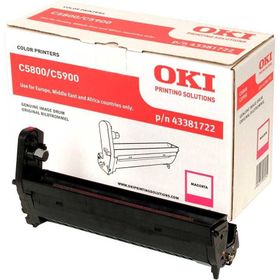 Oki C-5800-5900-5550 Kırmızı Drum