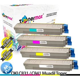 Oki C-831C Mavi Muadil Toner