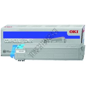 OKI C-9655C Mavi Muadil Toner