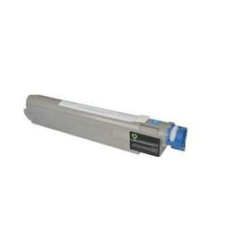 OKI C-9655C Mavi Muadil Toner