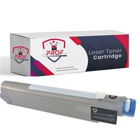 OKI C-9655K Siyah Muadil Toner