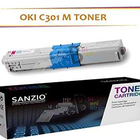 OKI C301-44973542 Kırmızı Muadil Toner C301-C321-MC332-MC342dnw