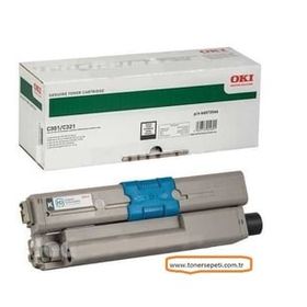 Oki C301-44973544 Siyah Orjinal Toner