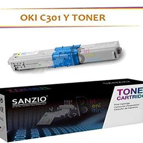 Oki C301 C321DN MC332DN MC342DN Sarı Muadil Toner