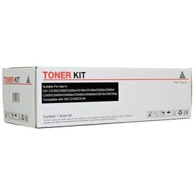 Oki C3200-42804581 Siyah Yüksek Kapasiteli Muadil Toner