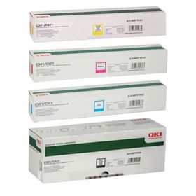 Oki C321 Muadil Toner Takım