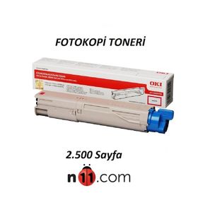 Oki C3300 / C3300N Orjinal Kırmızı Toneri