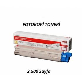 Oki C3300 / C3300N Orjinal Kırmızı Toneri