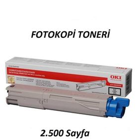 Oki C3300 C3400 C3450 C3600 43459345 HC Sarı Toner