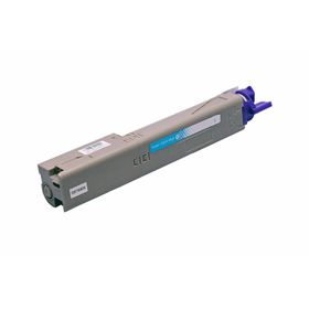 Oki C3300 C3400 C3450 C3600 Mavi Muadil Toner