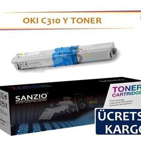 Oki C3300 C3400 C3450 C3600 Sarı Muadil Toner