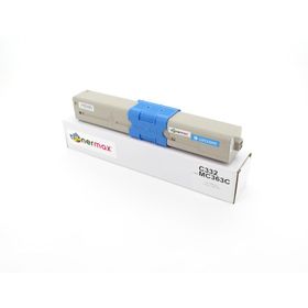 Oki C332-46508735 Mavi Yüksek Kapasiteli Muadil Toner