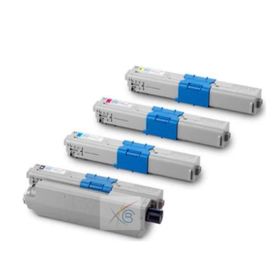 Oki C332 Tüm Renkler Muadil Toner Seti