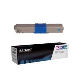 Oki C510 C530 MC561 Mavi Cyan Renkli Laser Jet Muadil Toner
