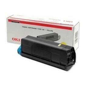 Oki C5200-42804566 Sarı Orjinal Toner
