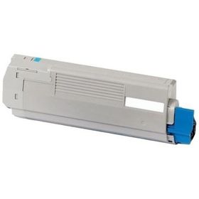 Oki C5550-43324443 Mavi Muadil Toner