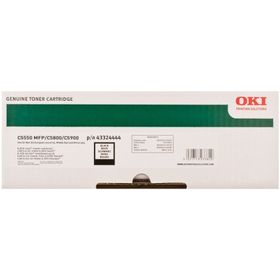 Oki C5550-43324444 Siyah Toner