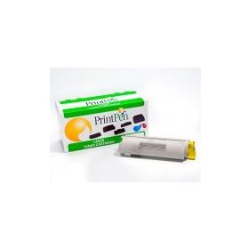 Oki C5600 C5700 43381921 Sarı Toner