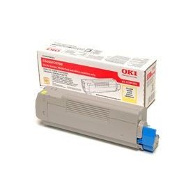 Oki C5600 C5700 43381921 Sarı Toner